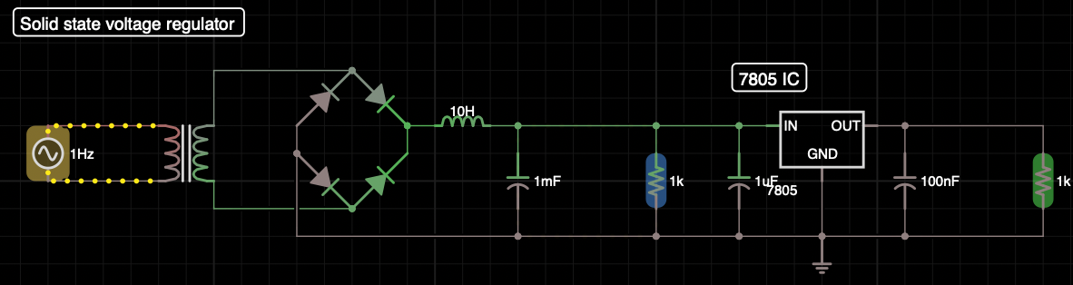 Solid State Voltage Regulator